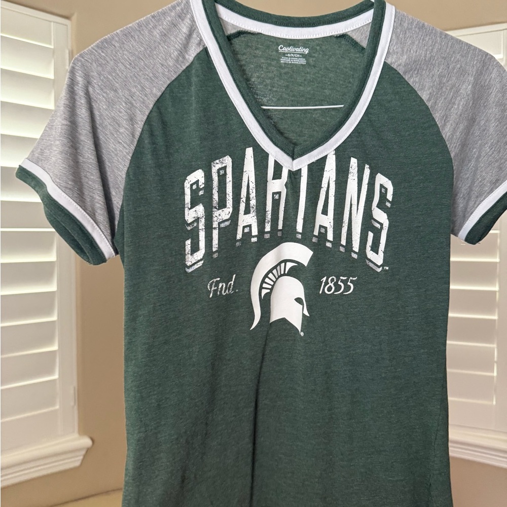 Michigan state Spartans Graphic T-Shirt